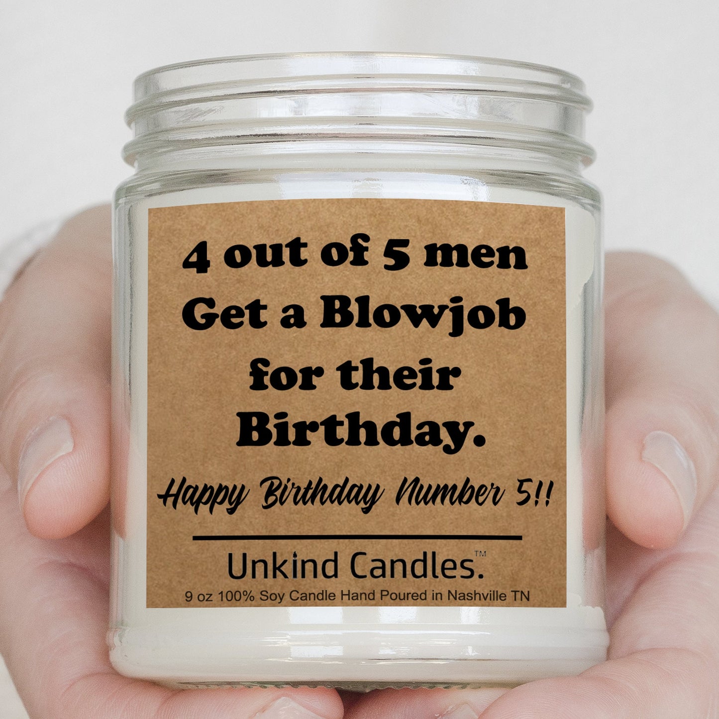 Funny blowjob birthday candle