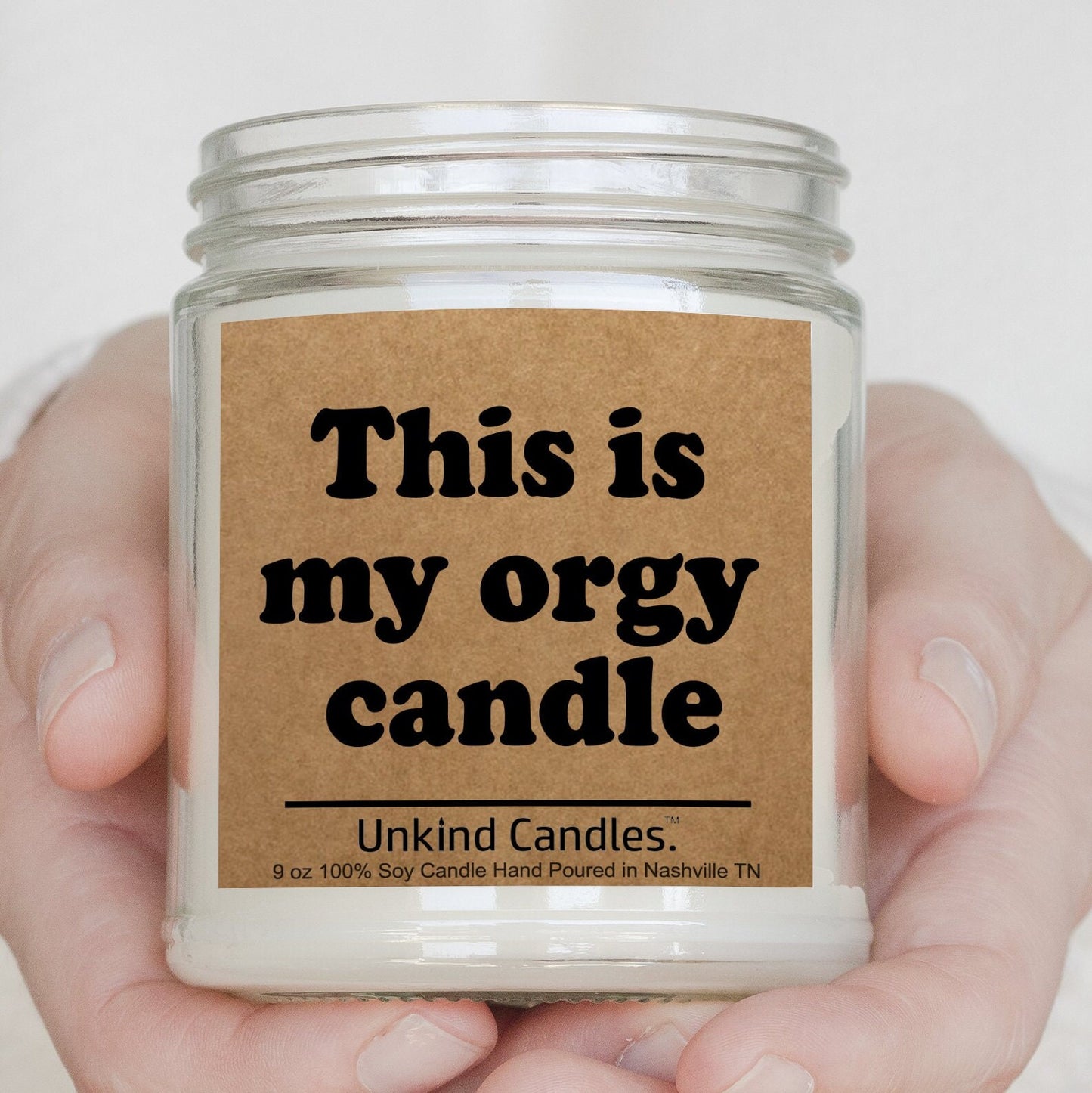This is my Orgy Candle, handmade soy candle. Set the mood, valentines day, gift for him, gift for her, for wife, husband. Kinky, naughty