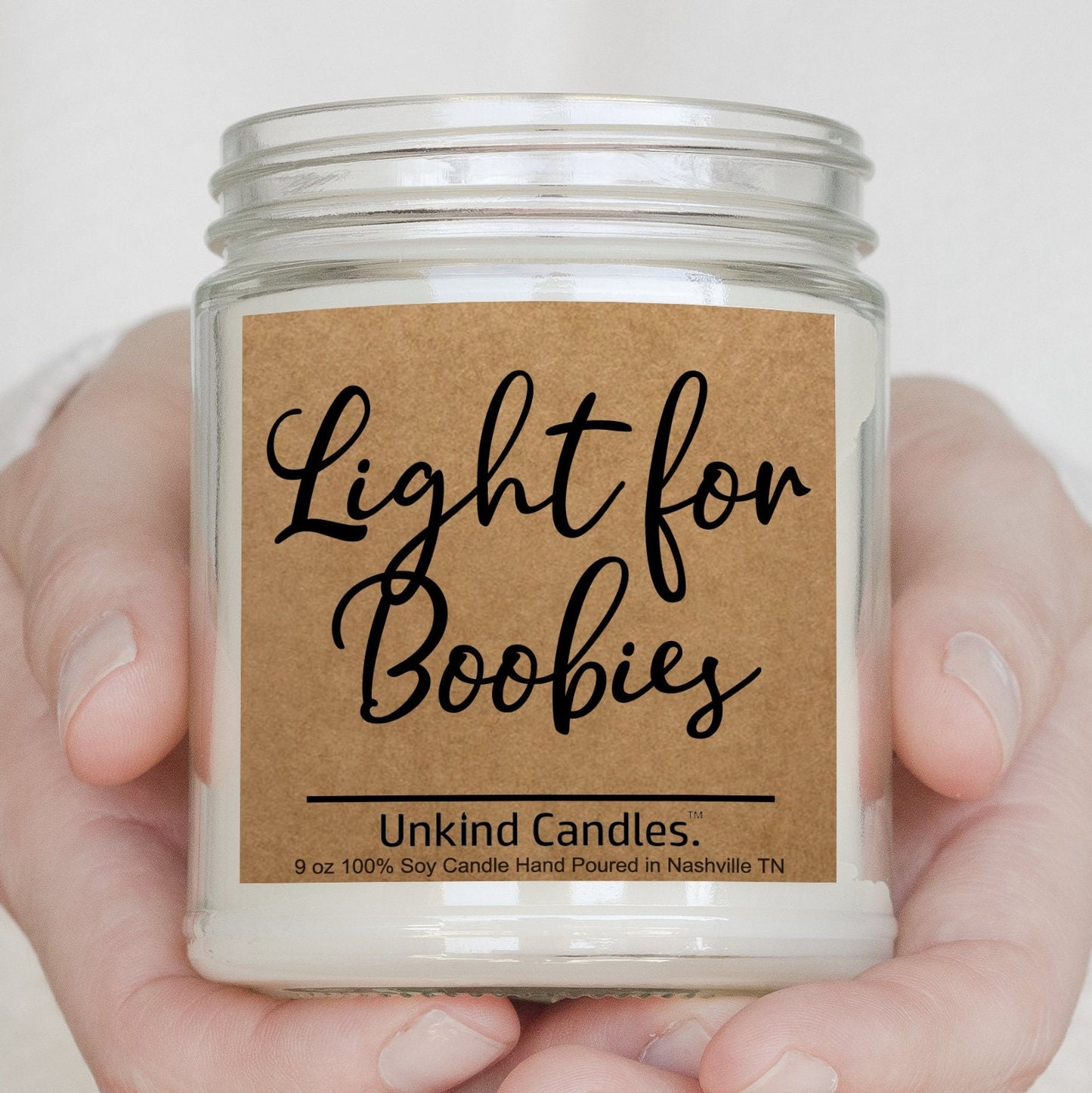 Light for Boobies, handmade soy candle. Set the mood, valentines day, gift for him, gift for her, for wife, husband. Kinky, naughty, lesbian