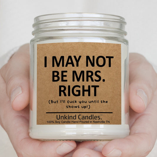 Friends with Benefits Funny Handmade Soy Candle
