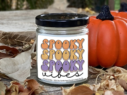 Sexy Halloween Soy Candle, Spooky Vibes-  Slutty Handmade Soy Candle. Halloween, Spooky, Home Decor, Witchy, Spooky, Goth, monster