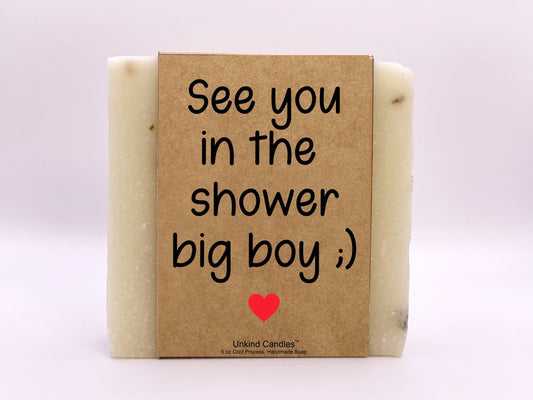 Shower Time, Naughty Soap for Him, Relationship gift. Boyfriend, Husband, Partner. Sexy fun, long distance, Anniversary, Valentines Day.